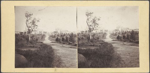 Fitzroy Gardens, Melbourne, 1855–1910