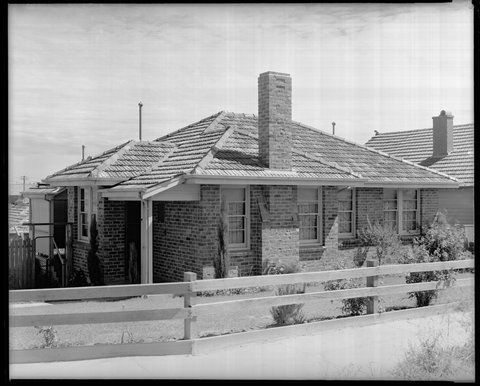 Housing Commission of Victoria homes on the Coburg Estate, 1948