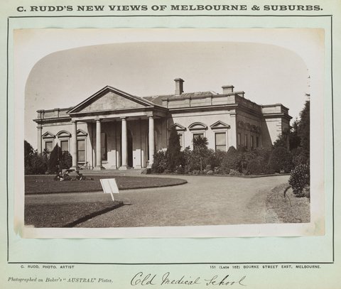 Old Medical School [University of Melbourne], c. 1893