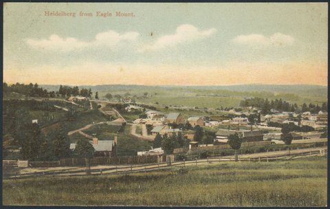 Heidelberg from Eagle Mount, 1914