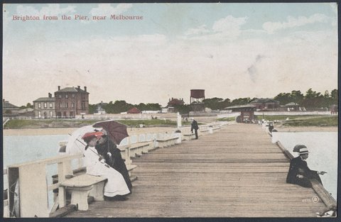 Brighton from the Pier, near Melbourne, c. 1908