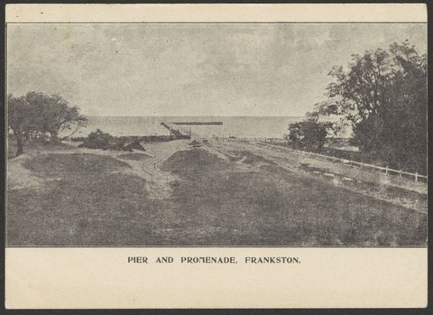 PIER AND PROMENADE, FRANKSTON, c. 1905