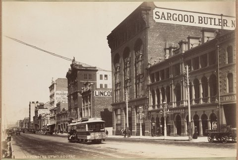 Flinders St. Melbourne, 1892–1900