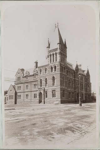 Working Men's College - Melbourne [now RMIT], 1892–1900