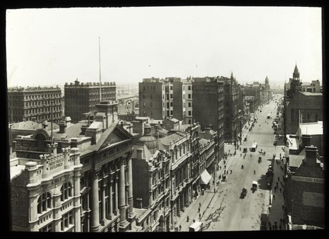 Collins Street, looking West, c. 1910