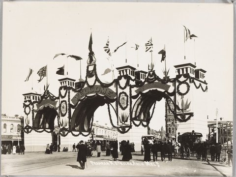 Prahran & St. Kilda Arch Melb. [Melbourne], 1939