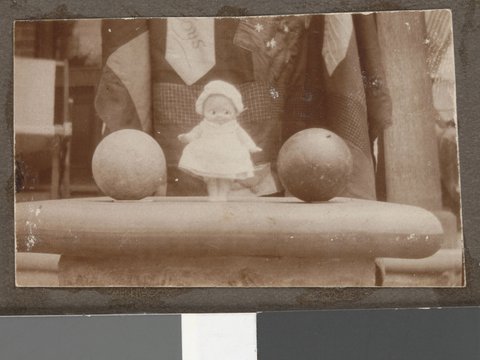 Small doll, Hethersett Private Repatriation Hospital, Burwood, Vic, 1914–20