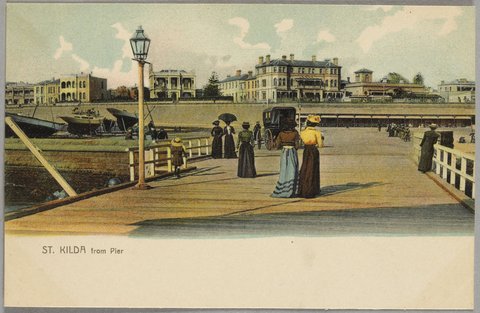 ST. KILDA from Pier, 1895–1915