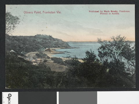 Olivers Point, Frankston Vie. [i.e. Vic.], c. 1908