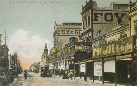 Foy & Gibson, Smith Street, Collingwood, c. 1906