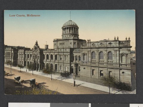 Law Courts, Melbourne, c. 1909