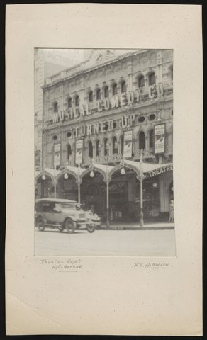 Theatre Royal Melbourne, 1910–30