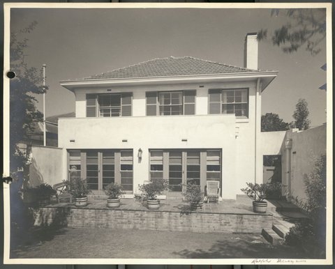 Maisonettes of S. Dutton Green esq. Caroline Street South Yarra Vic, 1936