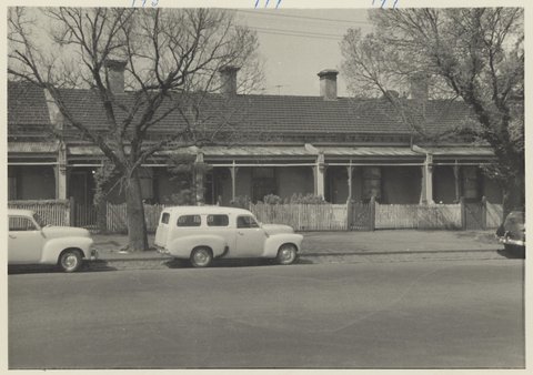 Residential and commercial buildings, Cecil Street, South Melbourne, 1967–69