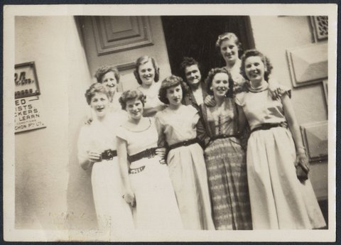 Photographs relating to Fachon Pty Ltd., Flinders Lane, Melbourne, 1953–54