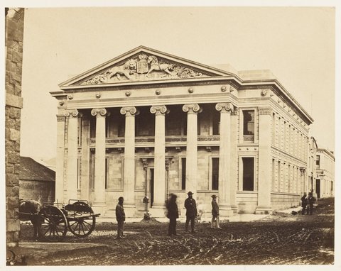 Oriental Bank. Melbourne, 1858