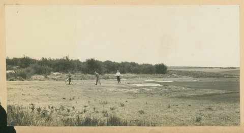 Mixed foursome once a month on Thursdays, Royal Melbourne Golf Club, Sandringham, Vic, 1909