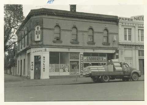 Residential and commercial buildings, Cecil Street, South Melbourne, 1967–69