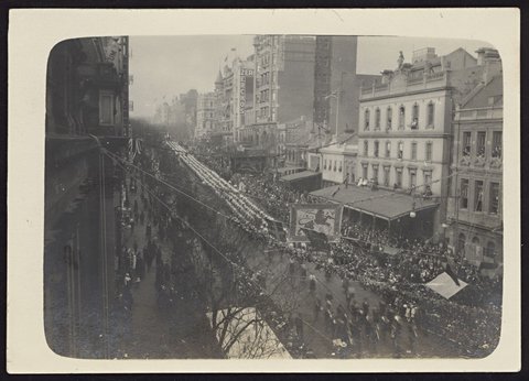 "Red Cross Carnival, Empire Day 1918, Melbourne, Vic."