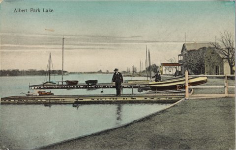 Albert Park Lake, c. 1908