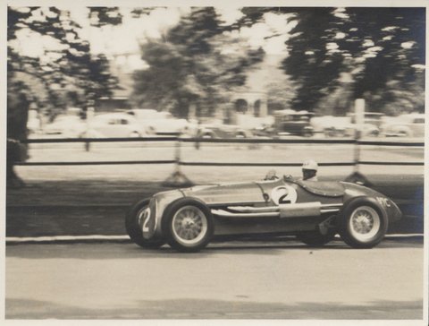 Stan Jones, Maybach, Albert Park, 1953?
