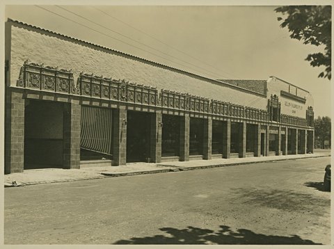 Kellow-Falkiner Motor showrooms, South Yarra, Vic, c. 1920
