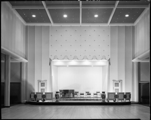 "Interior of Royale Ballroom, Exhibition Buildings, Carlton", c. 1952
