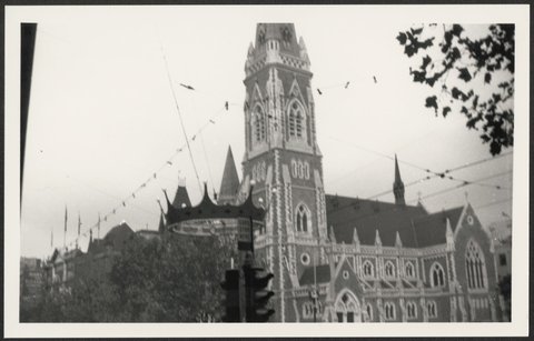 Melbourne at the time of Queen Elizabeth's visit 1954
