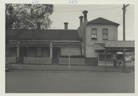 Residential and commercial buildings, Cecil Street, South Melbourne, 1967–69