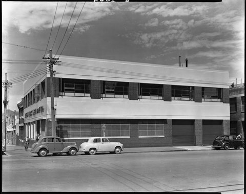 Joseph Lucas Pty. Ltd., commercial premises, 81 Bouverie Street, Carlton, c. 1950