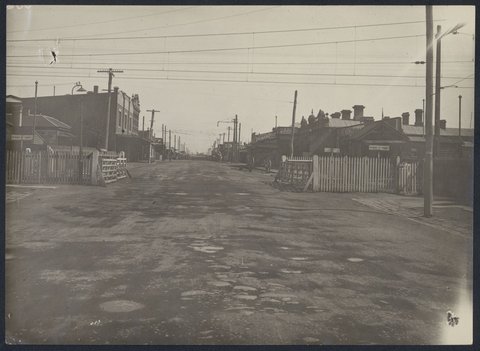 South Kensington to West Footscray, streets, 1926
