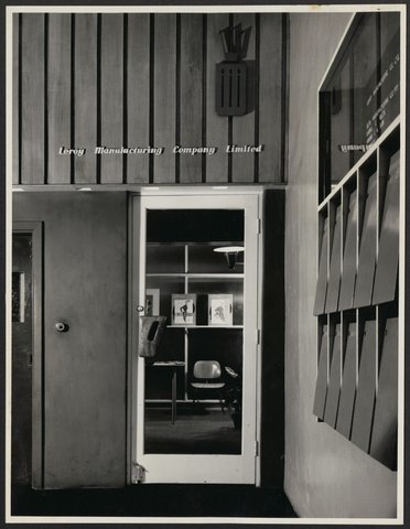 Leroy Manufacturing Company Limited Flinders Lane Melbourne Victoria, 1954