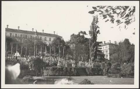 Melbourne at the time of Queen Elizabeth's visit 1954