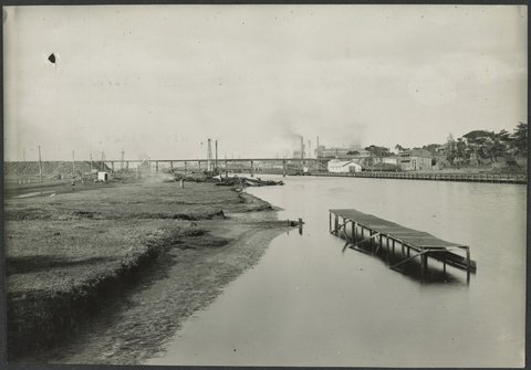 South Kensington to West Footscray, bridge over the Maribyrnong River, 1927