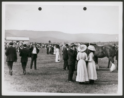 Scenes from Diamond Creek, Vic, 1912?