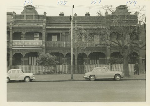 Residential and commercial buildings, Cecil Street, South Melbourne, 1967–69