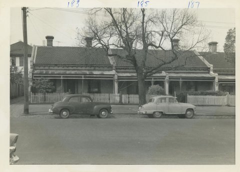 Residential and commercial buildings, Cecil Street, South Melbourne, 1967–69