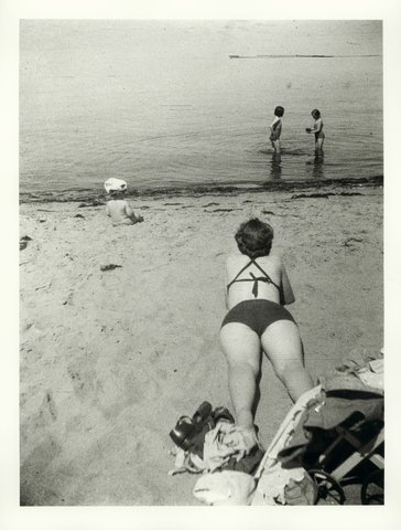 Joy Hester, Albert Tucker and Sweeney, St. Kilda Beach, December 1945