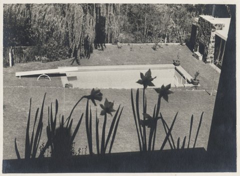 Thomas Ramsay's pool house, Struan Street, Toorak, 1936?