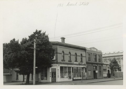 Residential and commercial buildings, Cecil Street, South Melbourne, 1967–69