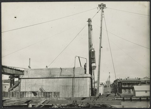 South Kensington to West Footscray, bridge over the Maribyrnong River, 1927