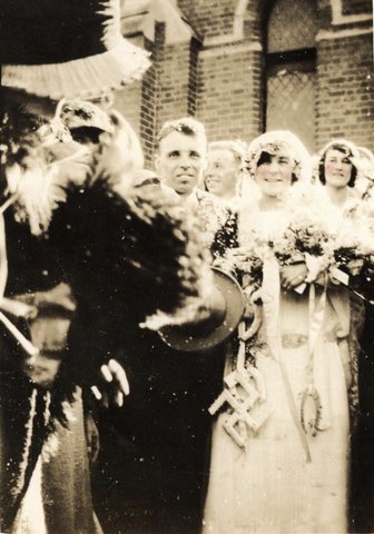 Kensington Methodist ladies basketball team; weddings; portraits of Lacey and Dolly Henderson, 1925–40