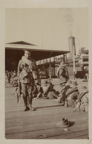 Sapper W. Davey ; Sapper R. Smart, Port Melbourne, 1916