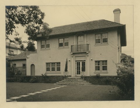 Residence of Mrs E. C. Ludbrook Toorak Vic, 1925