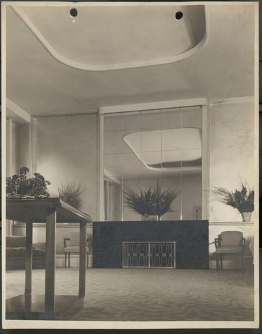 Reception room Menzies Hotel Melbourne Vic, c. 1939