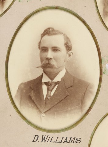 Framed photographs of Joseph Kilmartin and staff of the Camberwell Railway Station presented to Joseph Kilmartin Esq, 1900