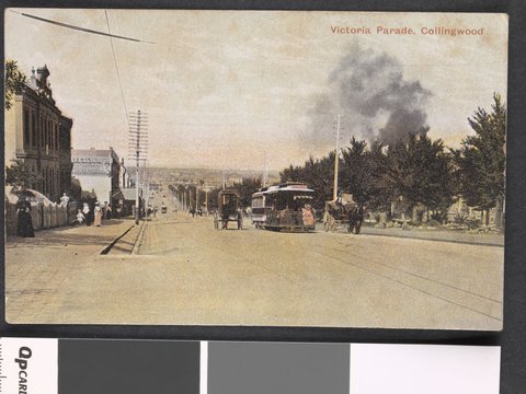 Victoria Parade. Collingwood, c. 1910