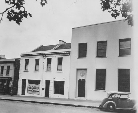 Lonsdale Street - north side, 38-46 Lonsdale Street, 1950