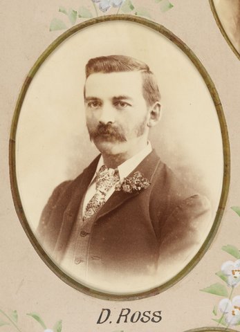 Framed photographs of Joseph Kilmartin and staff of the Camberwell Railway Station presented to Joseph Kilmartin Esq, 1900