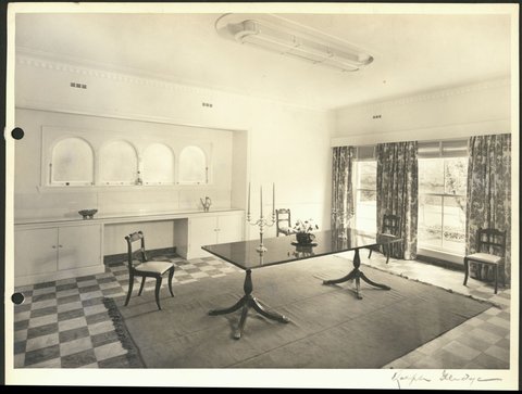 Residence of Hamilton Sleigh Esq. Wallace Avenue Toorak Vic, 1938